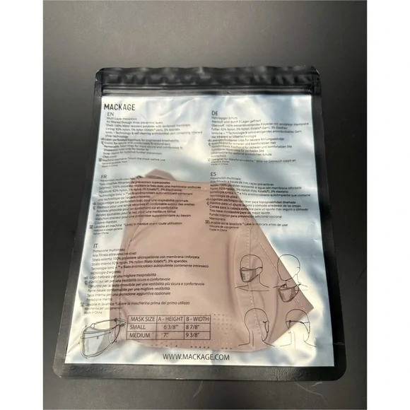 Mackage Face Mask NWT - Picture 3 of 3